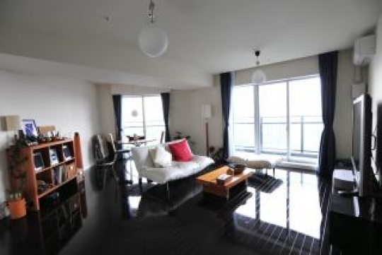 リビング - room available in shinagawa tower apartment} - ルームシェアルームメイト