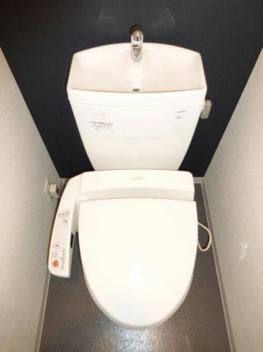 トイレ - 徒歩圏内に5線6駅ものアクセスルート！まさに大阪手中のステージです！！} - ルームシェアルームメイト