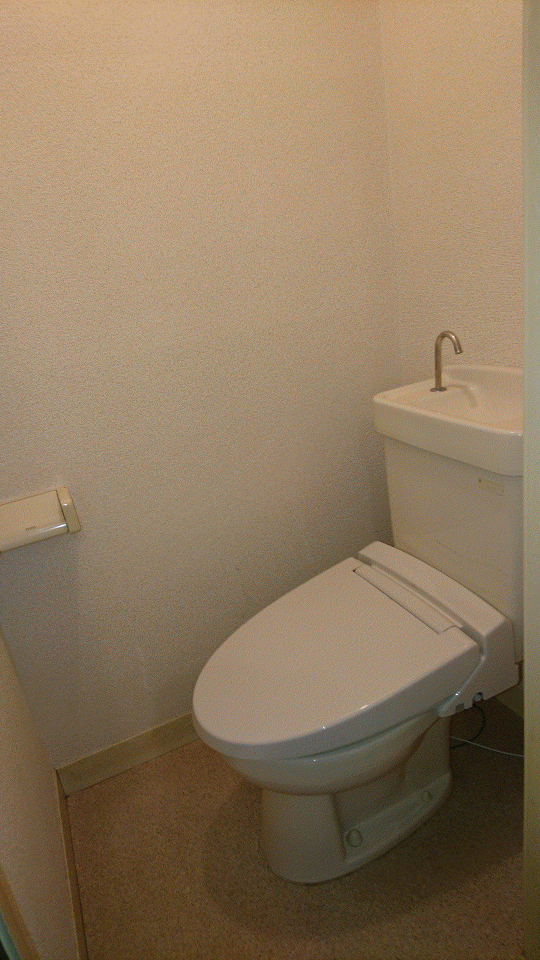 トイレ - 初期費用無し、東京のデザイナーズリフォーム} - ルームシェアルームメイト