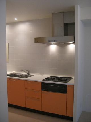 デザイナーズマンション　４２平米　築２年　プライベートポーチ キッチン の画像