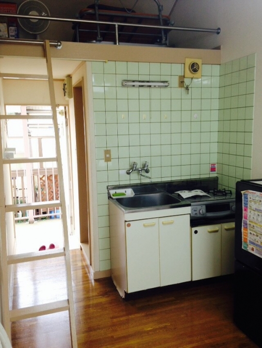 キッチン - Furnished apartment in Yokohama, Share ok!} - ルームシェアルームメイト