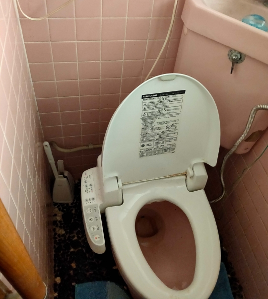 トイレ - 便利で、見晴らしのいいところです。。。} - ルームシェアルームメイト