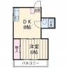 1dk14畳、東急田園都市線9分以内、横浜線十日市場駅も可、快適にお過ごしください 間取り図 の画像