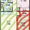 芦花公園駅すぐ 間取り図 の画像